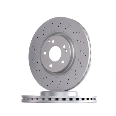 Abbildung von FERODO DDF1582C 1 Bremsscheibe 330 28 5 gelocht/innenbel. beschichtet ohne Schrauben PREMIER MERCEDES BENZ: C Class Saloon, CLK Coupe