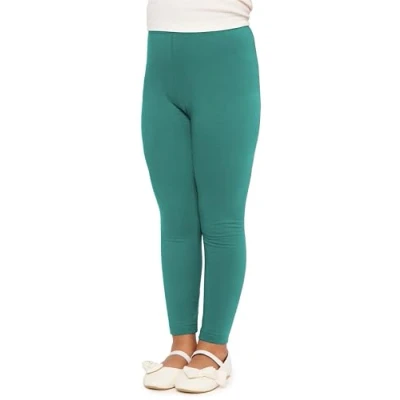 Abbildung von Merry Style Mädchen Lange Leggings aus Baumwolle MS10 225 (Dunkeltürkis, 152 cm)