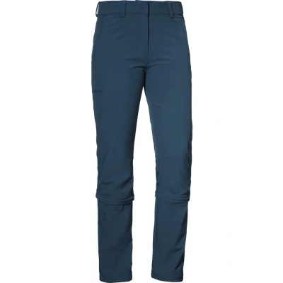 Abbildung von Schöffel Wander Engadin ZIP OFF Outdoorhose, Damen, Größe: 38, blau