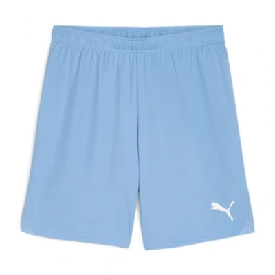 Abbildung von Puma Teamgoal JR Unisex kurze Sporthose für Kinder, Größe: 140, Team light blue/white