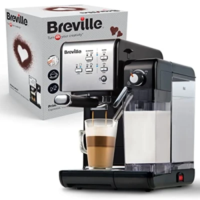 Abbildung von Breville Prima Latte II Espresso und Cappuccino Maschine 15 Bar Profipumpe Milchaufschäumer Silber [VCF108X], 19