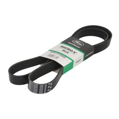 Abbildung von GATES 8PK1715HD Keilrippenriemen 1715 8 Polyester, EPDM (Ethylen Propylen Dien Kautschuk)