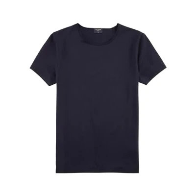 Abbildung von OLYMP Herren T Shirt Langarm Casual.Wirk,Single Jersey,Regular fit,Marine 18,L