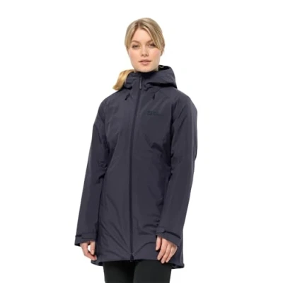 Abbildung von Jack Wolfskin Heidelstein Winterjacke, Damen, Größe: Medium, Graphite