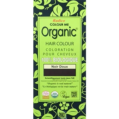Abbildung von Radico Colour Me Organic Pflanzenhaarfarbe Sanftes schwarz (bio, vegan, Naturkosmetik)