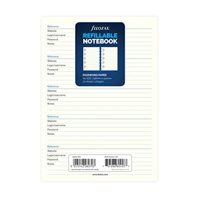 Abbildung von Filofax Notizbuch 152028, weiß