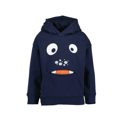 Abbildung von Blue Seven Kapuzenpullover für Kinder, Größe: 128, Blau