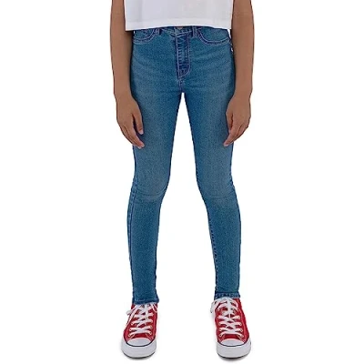 Abbildung von Levi&#039;s HIGH RISE Jeans Skinny Fit für Kinder, Größe: 164, Light blue denim