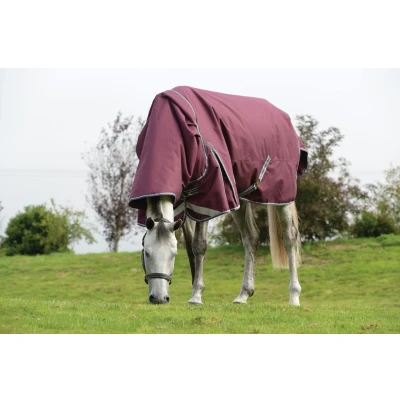Abbildung von Weatherbeeta Winterdecke Comfitec Plus Dynamic II Detach A Neck Medium/Lite Maroon/Grau/Weiß 120/170