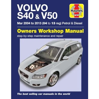 Abbildung von Volvo S40 &amp; V50 Petrol Diesel (Mar &#039;04 &#039;13) Haynes Repair Manual