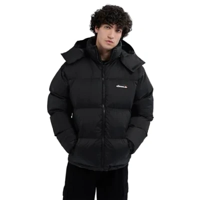 Abbildung von Ellesse Monterosa Padded Jacket Winterjacke, Herren, Größe: Small, Black