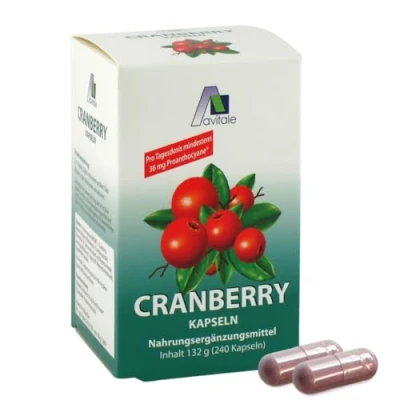 Abbildung von Cranberry Kapseln 400 mg