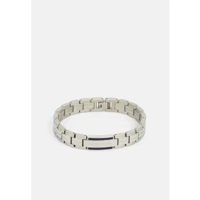 Abbildung von Tommy Hilfiger Parker Armband silvercoloured/blue, Herren, Größe: One Size, Silver coloured/blue