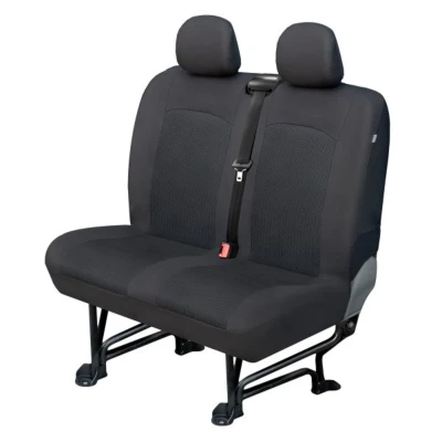 Abbildung von CARPASSION 30220 Sitzschoner vorne schwarz FIAT: Ducato III Van, RENAULT: TRAFIC 2 Bus