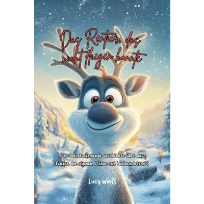 Abbildung von das Rentier, nicht fliegen konnte: Eine herzerwärmende Geschichte über Finden der eigenen Stärke zur Weihnachtszeit (Weihnachtsgeschichten für Kinder)