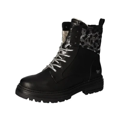 Abbildung von MUSTANG Damen 1404 605 Schnuer Booty, schwarz, 40 EU