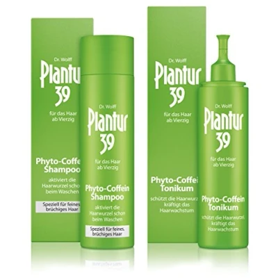 Abbildung von Plantur 39 Phyto Coffein Shampoo feines Haar 250 ml + Tonikum 200