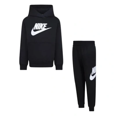 Abbildung von Nike Sportswear CLUB Unisex SET Stoffhose für Kinder, Größe: 98/104, Black