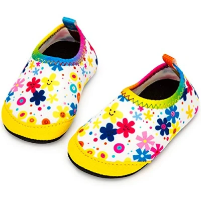Abbildung von Yorgou Baby Strandschuhe Schwimmschuhe Badeschuhe Wasserschuhe Schnelltrocknende Aquaschuhe rutschfest Barfuss Schuh für Kinder Beach Pool