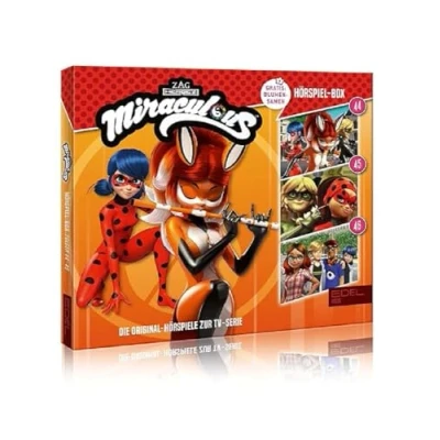 Abbildung von Miraculous Hörspiel Box (Folge 44 46) Die Original Hörspiele zur TV Serie mit GRATIS Blumensamen