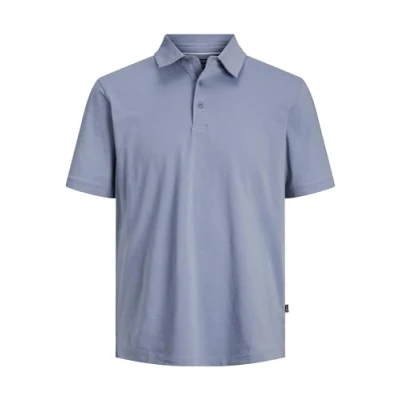 Abbildung von Jack &amp; Jones Premium Einfarbig Poloshirt, Herren, Größe: Medium, Troposphere