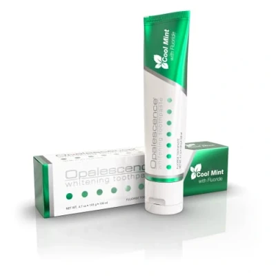 Abbildung von Opalescence Whitening Toothpaste Fluoride Cool Mint 4 PACK 4.7oz(133g) X by