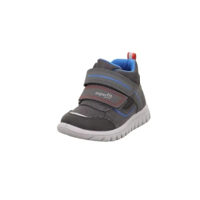 Abbildung von Superfit Jungen Sport7 Mini Sneaker, Grau Blau 2000, 31 EU Schmal