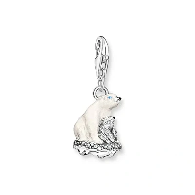 Abbildung von THOMAS SABO Charm Einhänger »Eisbären, 1911 691 7«, mit Zirkonia (synth.)