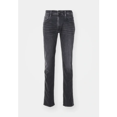 Abbildung von Replay Herren Jeans Anbass Slim Fit Bio, Schwarz (Black 098), 30W / 32L
