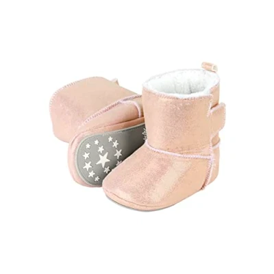 Abbildung von Sterntaler Mädchen Baby Schuhe Babyschuh Glitzer, Rosa, 19 20 EU