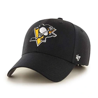 Abbildung von &#039;47 Pittsburgh Penguins Adjustable Cap MVP NHL Black One Size