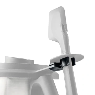 Abbildung von Wundermix WunderHolder® Spatelhalterung Für Thermomix TM6, TM5 Spatel Halter 2 unterschiedliche Steckpositionen Zubehör Halterung