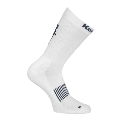 Abbildung von Kempa Unisex Logo Classic Sport Socken, Weiß/Marine, 36 40 EU