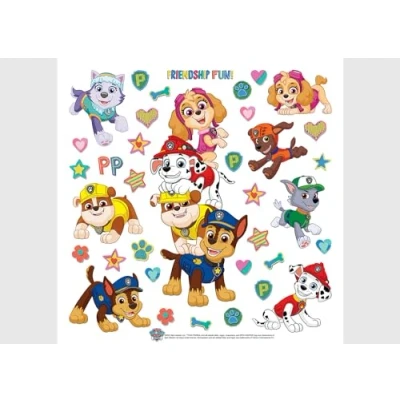 Abbildung von Paw Patrol Kinderzimmer Wandstickers, Wandtattoo junge deko von AG Design 30 x cm ADKS 3842