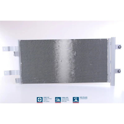 Abbildung von NISSENS 941073 Klimakondensator mit Trockner Aluminium 767 R 134a