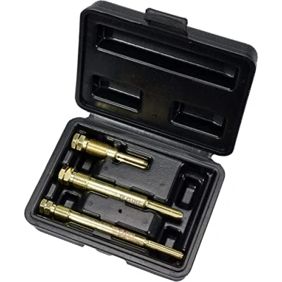 Abbildung von Yato Profi Gühkerzen Reibahlen Set 3 TLG, M12 x 1,25 59mm, 94mm, M10 1 107mm, CRV Stahl, Glühkerzen Wechsel Schacht Reinigung