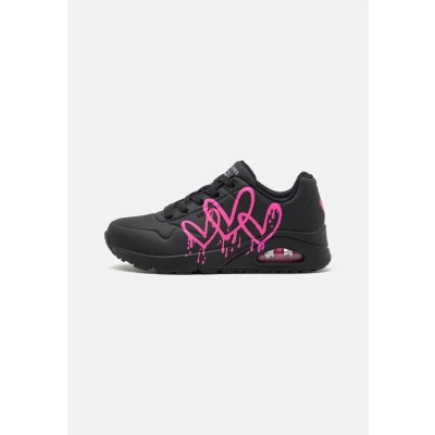 Abbildung von Skechers Sport UNO X Goldcrown Sneaker low black/pink, Damen, Größe: 35, Black/pink Schuhe