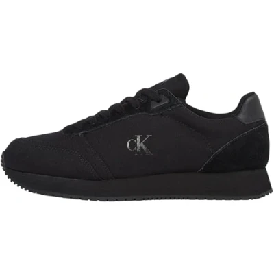 Abbildung von Calvin Klein Jeans Runner Laceup Sneaker low, Herren, Größe: 45, Triple black Schuhe