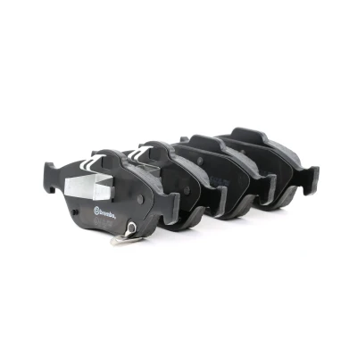 Abbildung von BREMBO P 83 085 Bremsbelagsatz mit akustischer Verschleißwarnung Kolbenclip ohne Zubehör TOYOTA: Yaris II Hatchback, III Hatchback