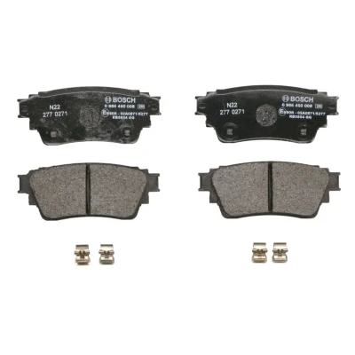 Abbildung von BOSCH 0 986 460 008 Bremsbelagsatz Low Metallic mit akustischer Verschleißwarnung Montageanleitung MITSUBISHI: OUTLANDER 3, Eclipse Cross
