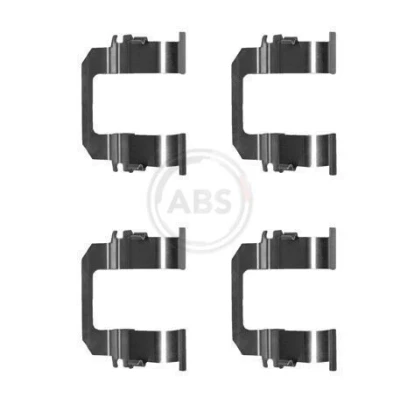 Abbildung von A.B.S. 1275Q Zubehörsatz, Scheibenbremsbelag OPEL: Frontera A Sport Off Road Convertible, B Road, Monterey