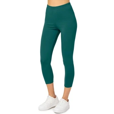 Abbildung von Merry Style Damen 3/4 Leggings MS10 199 (Smaragdgrün, 3XL)