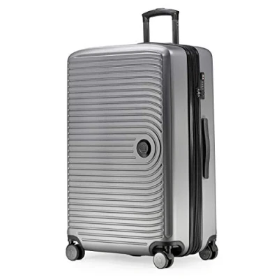 Abbildung von HAUPTSTADTKOFFER Mitte Großer Hartschalenkoffer, TSA, 4 Rollen, Check In Gepäck mit 8 cm Volumenerweiterung, 77cm, 130 Liter, Silbermatt