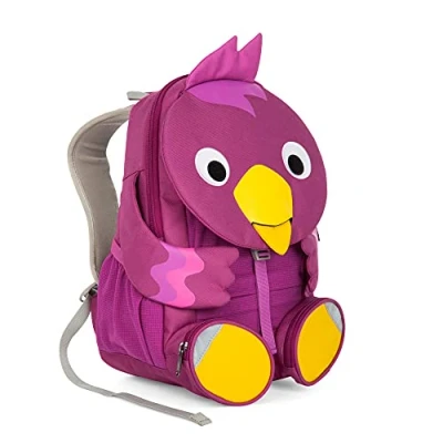 Abbildung von Affenzahn Großer Freund Kindergartenrucksack für 3 5 Jährige Kinder im Kindergarten und Kinderrucksack die Kita, Vogel Lila