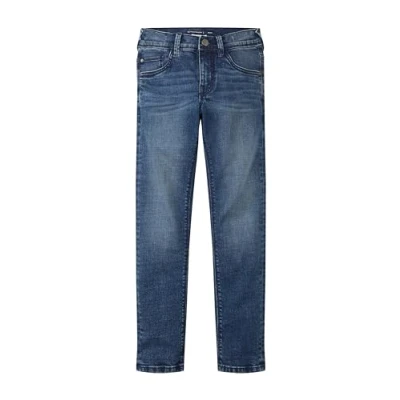 Abbildung von TOM TAILOR Jungen 1029983 Kinder Ryan Skinny Fit Jeans, 10281 Mid Stone Wash Denim, 164 EU
