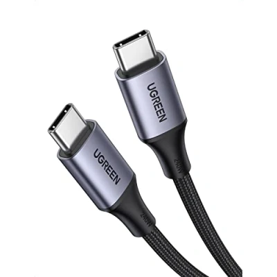 Abbildung von UGREEN USB C Kabel 240W Power Delivery 3.1 Ladekabel auf kompatibel mit iPhone 16, 15, M3 MacBook Pro/Air, Gaming Laptop, iPad Pro/Air 2024, Galaxy S24 Ultra Steam Deck usw. (2M)