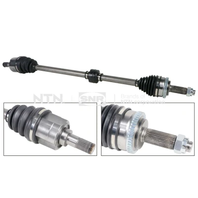 Abbildung von SNR DK84.007 Antriebswelle Vorderachse rechts 941mm mit Gummilager HYUNDAI: i30 I Estate
