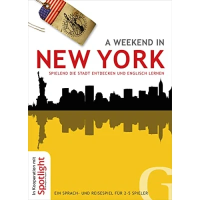 Abbildung von A weekend in New York: Spielend die Stadt entdecken und Englisch lernen / Ein Sprach Reisespiel für 2 5 Spieler (Ein Wochenende ...)