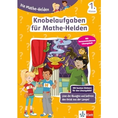 Abbildung von Klett Knobelaufgaben für Mathe Helden 1. Klasse: Mathematik in der Grundschule mit Stickern (Die Helden)