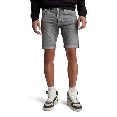 Abbildung von G Star RAW Herren 3301 Slim Shorts, Grau (Faded Grey neblina D10481 D535 G324), 31